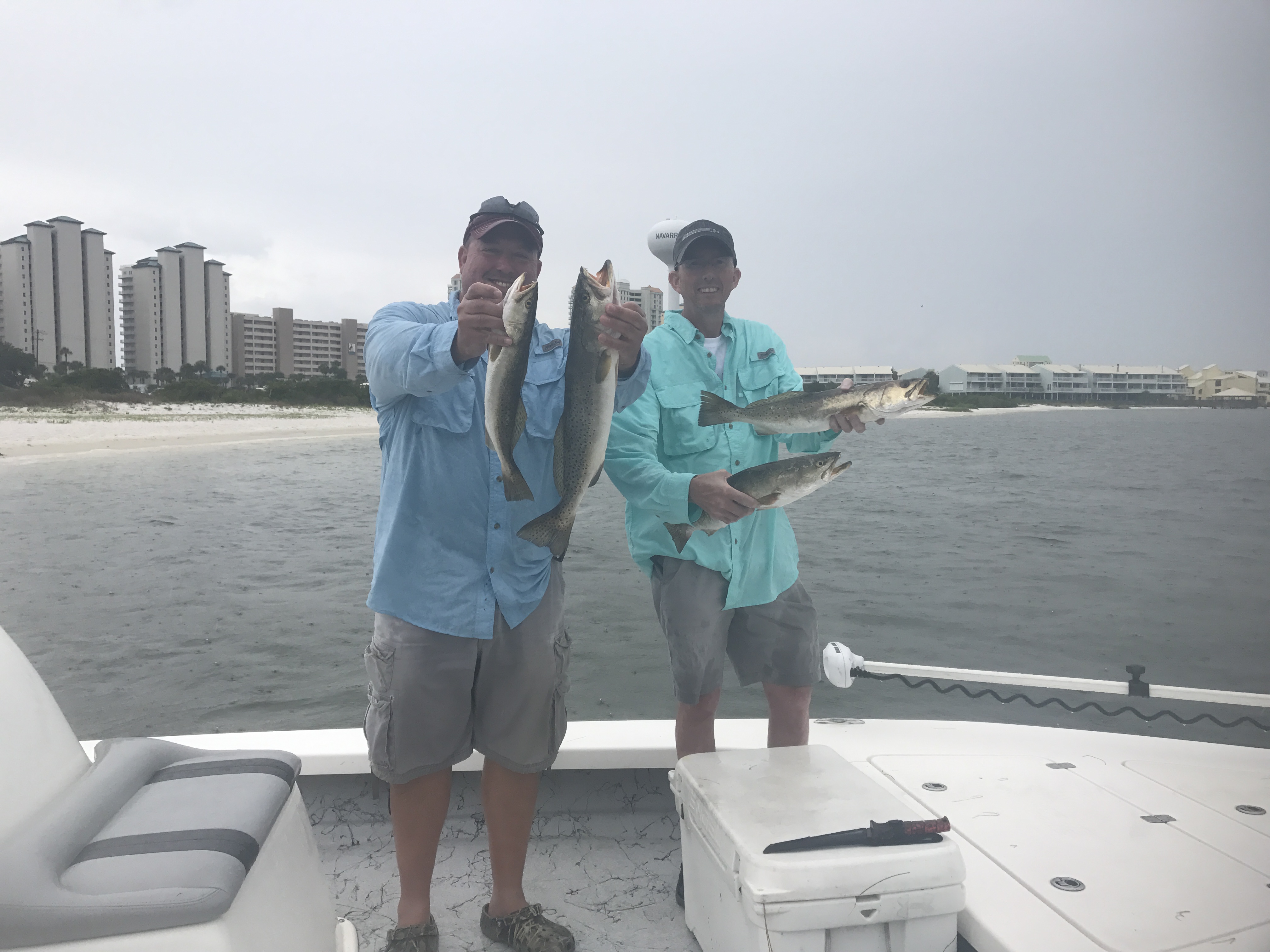 June 2018 half Day Fishing charter in Navarre Fl.