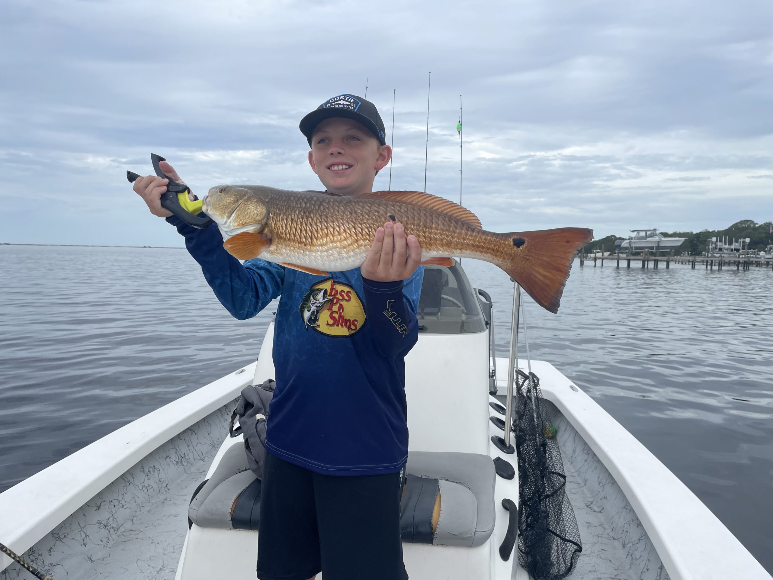 Redfish caught in Navarre, Florida with Showintail Inshore Charters